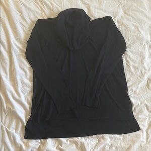 Cable & Gauge Black Cowl Neck Sweater